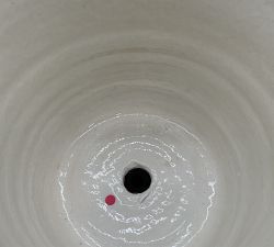 Open Box: Harbor Cachepot, Medium (9.5"D x 8.75"H) - White