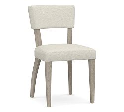 Open Box: Payson Upholstered Dining Chair - Performance Boucle Oatmeal, Gray Wash