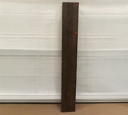 Open Box: Summerville Reversible Rail Ledge (60") - Tuscan Brown, Antique Bronze and Brass