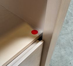 Open Box: Cayman Charging Nightstand (16") - Biscotti