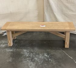 Open Box: Toscana Dining Bench (60"L x 14"W) - Seadrift