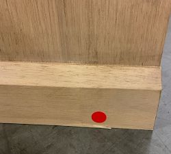 Open Box: Vintners Buffet (66") - Savanna, Antique Brass Pulls