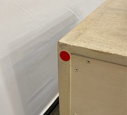 Open Box: Aptos Nightstand (24") - Sandwash, Brass
