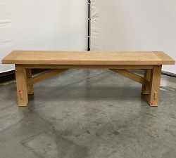 Open Box: Toscana Dining Bench (60"L x 14"W) - Seadrift