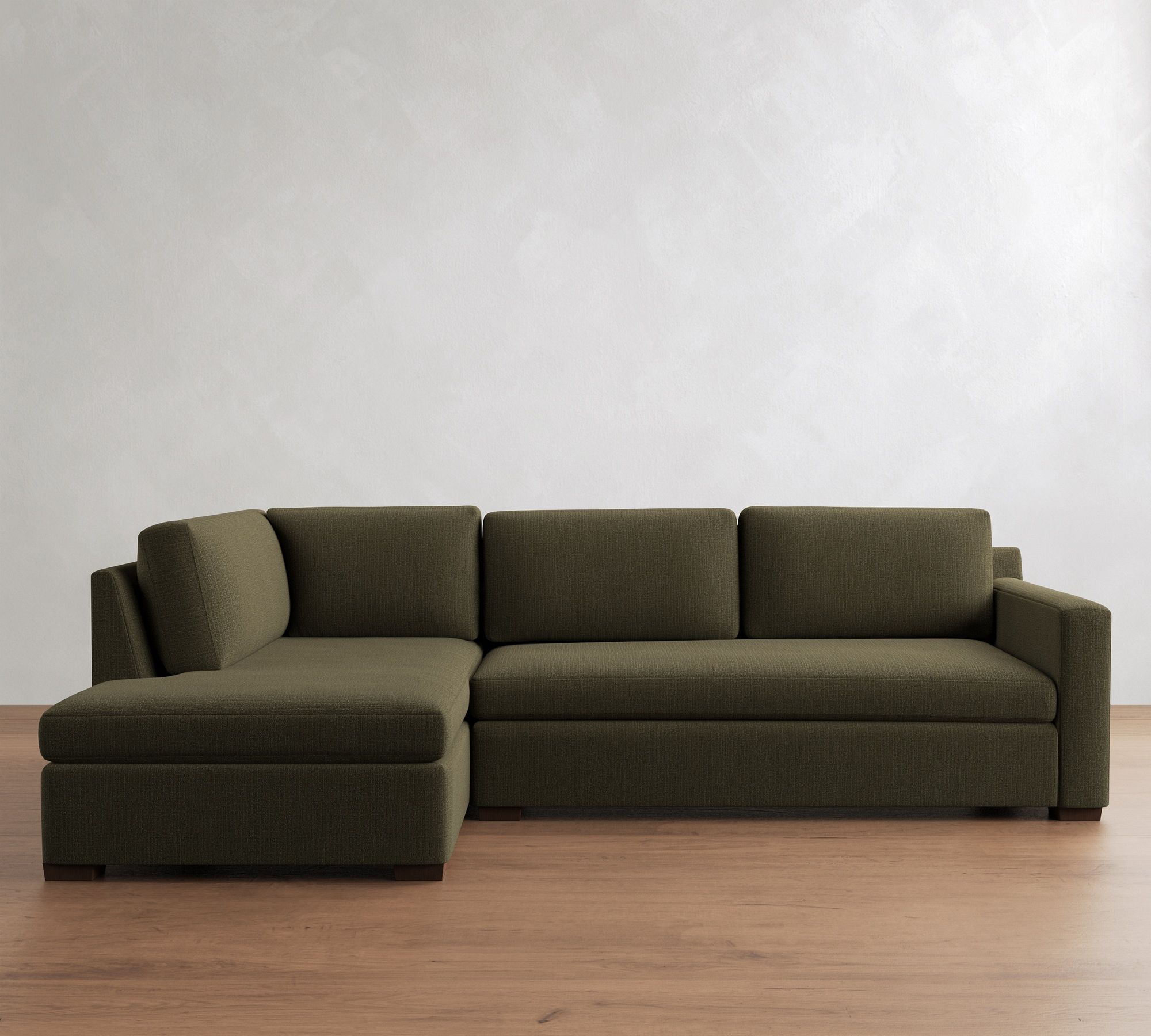 Shasta Square Arm Return Bumper Sectional (100"–112") - thumbnail 3