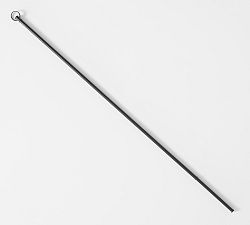 Open Box: Drapery Wand (45"L) - Matte Black