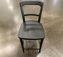 Open Box: Cline Counter Stool (24"H) - Charcoal