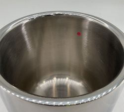 Open Box: Coral Handcrafted Ice Bucket - Silver