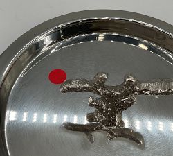 Open Box: Coral Handcrafted Ice Bucket - Silver