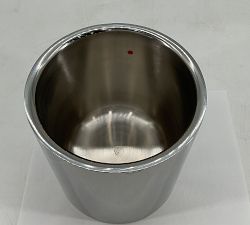 Open Box: Coral Handcrafted Ice Bucket - Silver