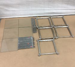 Open Box: Everson Wide Storage Shelf (22") - Polished Nickel