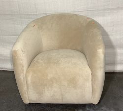 Open Box: Payton Swivel Chair - Performance Everydayvelvet Camel