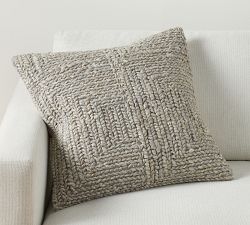 Braided Jute Pillow Cover