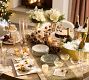 Eclectic Mercury Glass Candle Holders, Set of 6