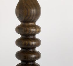 Larkin Stacked Wood Floor Lamp (65")