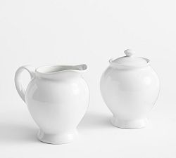 Caterer's Box Porcelain Cream &amp; Sugar Set