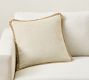 Everyday Linen With Fringe Pillow Cover