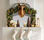 Eclectic Mercury Glass Candle Holders, Set of 6