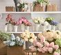 Faux Potted Hydrangea