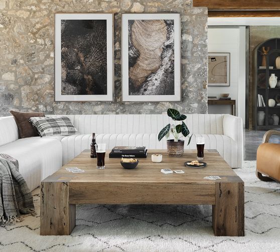 Fia Square Coffee Table (40