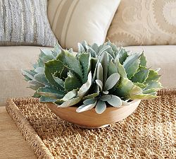 Faux Composed Succulent Arrangement