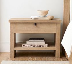 Modern Farmhouse Nightstand (33")