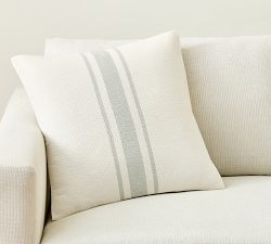 Striped Linen Pillow Cover
