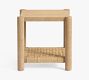 Bolinas Square Woven Side Table (22")