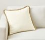 Everyday Linen With Fringe Pillow Cover