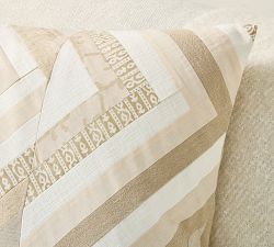 Seaview Pieced Lumbar Pillow Cover
