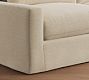 PB Comfort Modern Square Arm Deep Seat Replacement Slipcovers