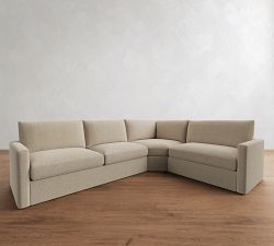 Westwood Slim Arm 3-Piece Wedge Sectional (125")
