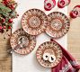 Gingerbread Stoneware Salad Plates - Set of 4