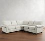 Buchanan Roll Arm 3-Piece L-Shaped Curved Wedge Sectional (98")