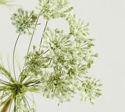 Faux Oversized Queen Anne's Lace Branch