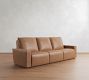 Larkspur Leather Power Reclining Sofa (81"-139")