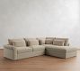 Westwood Roll Arm Deep Seat Return Bumper Sectional (125"-137")