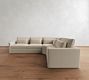 Westwood Slim Arm Deep Seat 3-Piece Wedge Sectional (130")