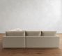 Westwood Slim Arm Deep Seat 3-Piece Wedge Sectional (130")