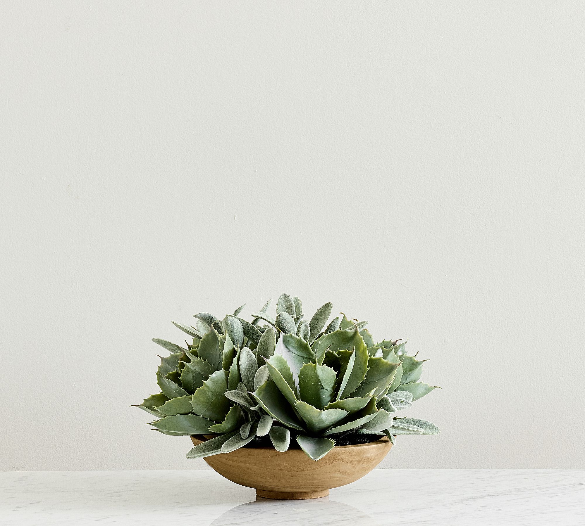 Faux Composed Succulent Arrangement