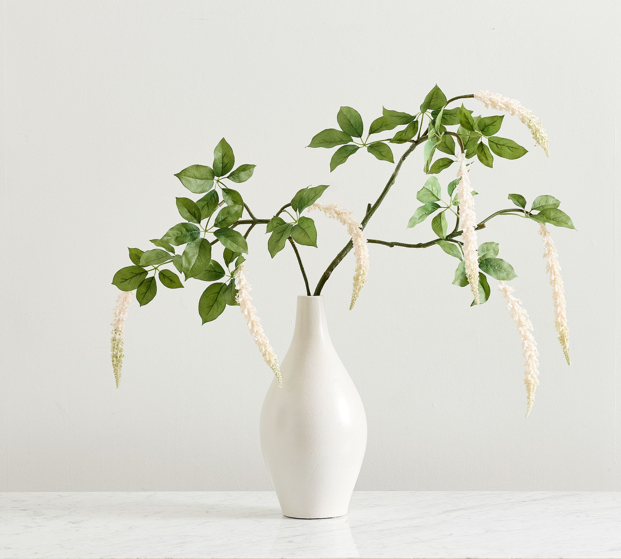 Faux Butterfly Bush Branch