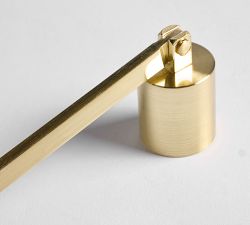 Brass Candle Accessories - Set Of 2