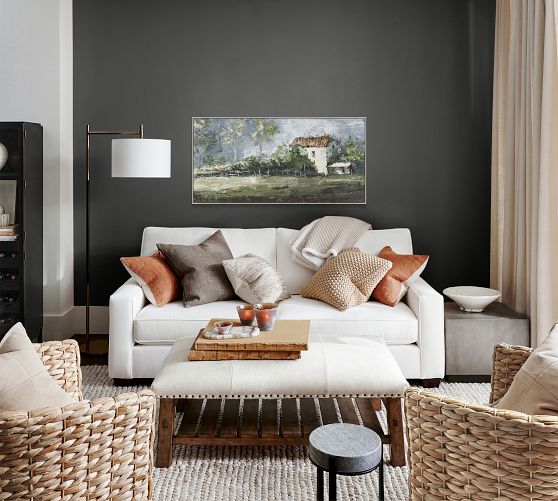 Country Estate Framed Wall Art Print