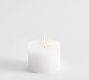 Scultpted Wax Pillar Candle - Coastal Vanilla
