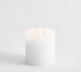 Scultpted Wax Pillar Candle - Coastal Vanilla