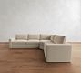 Westwood Square Arm 3-Piece Wedge Sectional (128"&ndash;138")