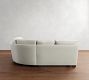 Buchanan Square Arm 3-Piece Curved Wedge Sectional (98")