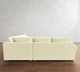 PB Comfort Modern Roll Arm Deep Seat 3-Piece Sectional (112")