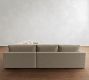 Westwood Square Arm Deep Seat 3-Piece L-Shaped Wedge Sectional (133"&ndash;143")