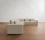 Westwood Square Arm Deep Seat 3-Piece L-Shaped Wedge Sectional (133"&ndash;143")